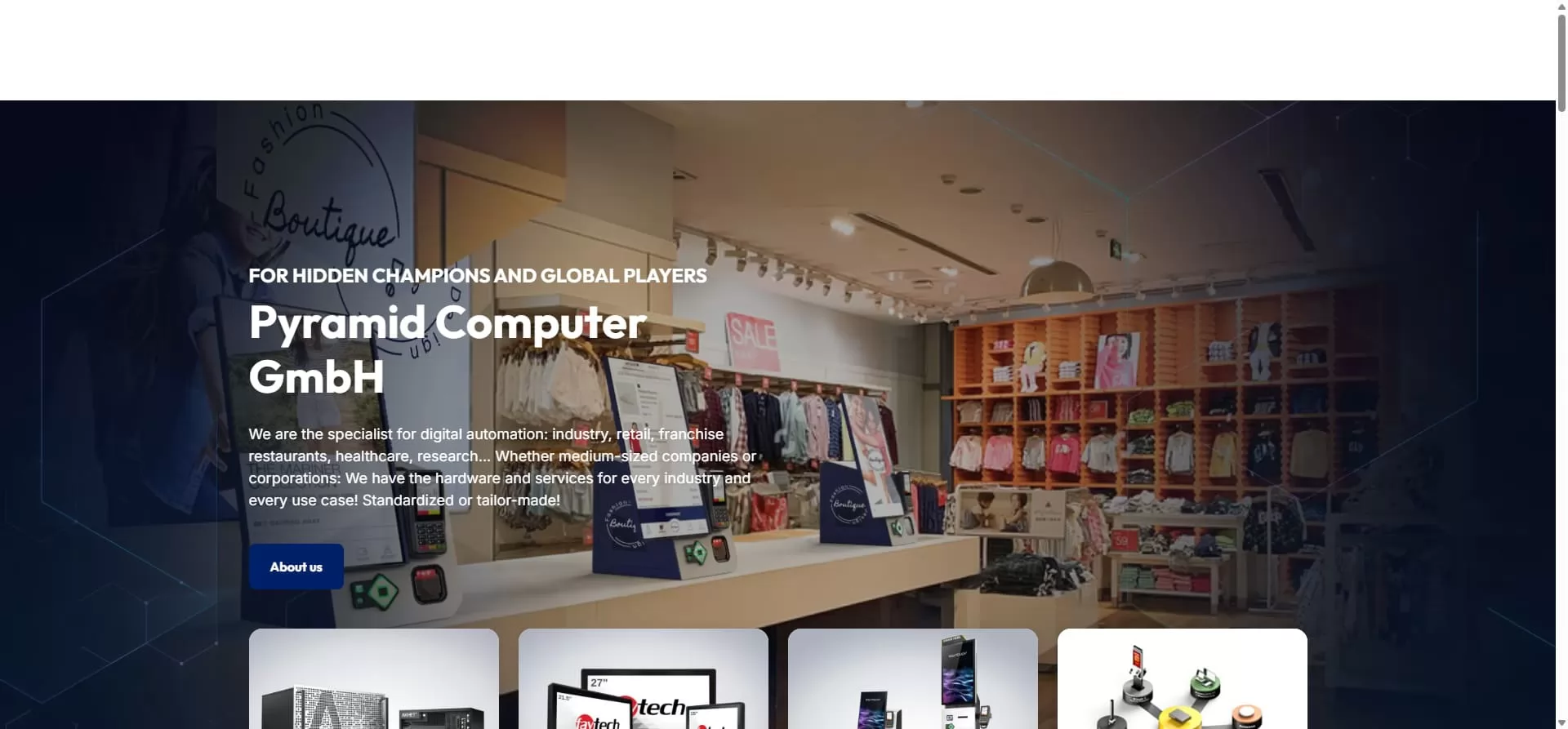 Pyramid Computer GmbH Custom Interactive Kiosks Germany